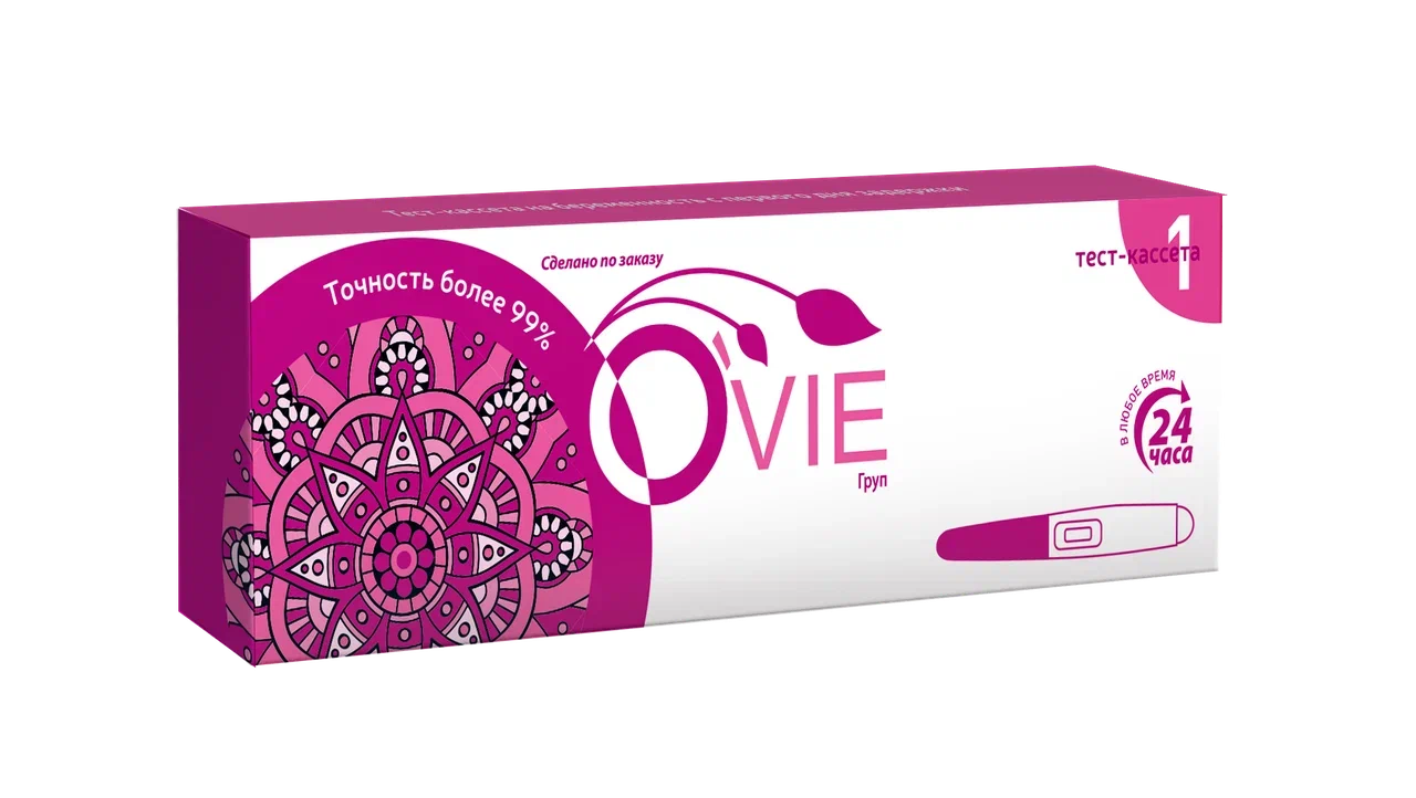 ТЕСТ Д/ОПРЕДЕЛЕНИЯ БЕРЕМЕННОСТИ ОВИТЕСТ СТРУЙНЫЙ №1