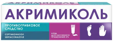АКРИМИКОЛЬ КРЕМ НАРУЖ 2% 30Г