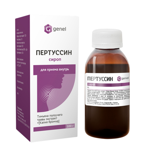 ПЕРТУССИН СИРОП ФЛ 100Г