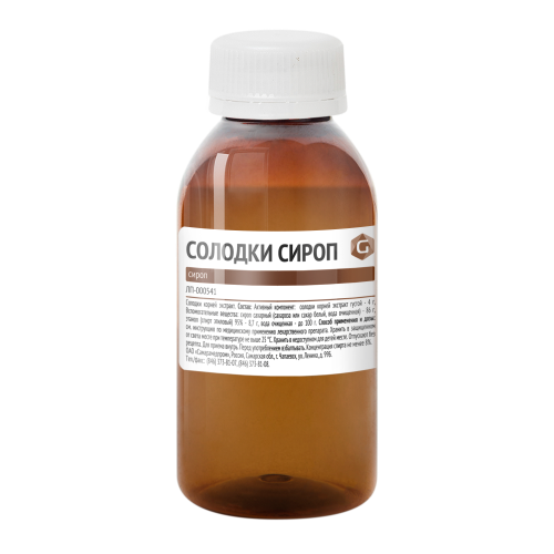 СОЛОДКИ КОРНЯ СИРОП 100Г