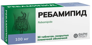 РЕБАМИПИД 100МГ ТАБ П/П/О №30