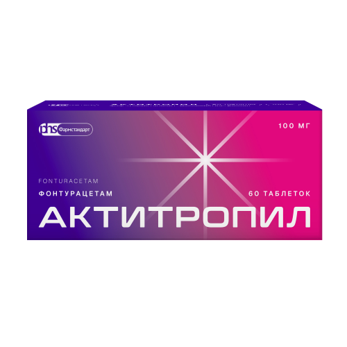 АКТИТРОПИЛ ТАБ 100МГ №60