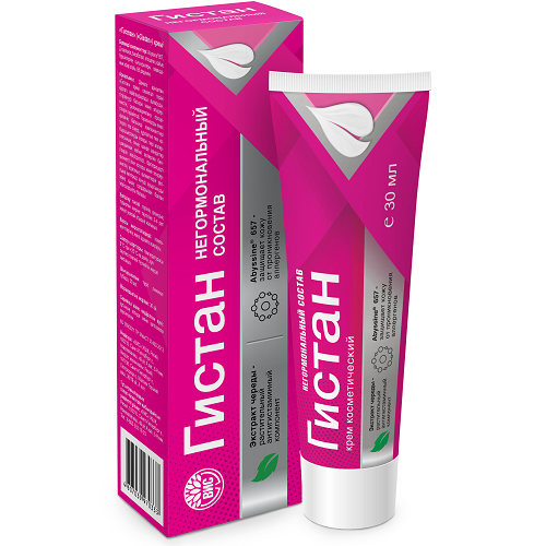 ГИСТАН КРЕМ П/АЛЛЕРГИЧЕСКИХ ПРОЯВЛЕНИЯХ НА КОЖЕ 30МЛ
