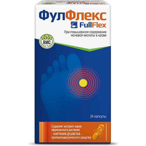 ФУЛФЛЕКС КАПС 300МГ №24