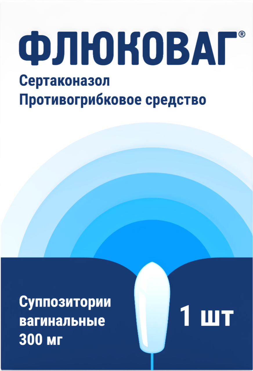 ФЛЮКОВАГ СУПП ВАГИН 300МГ №1