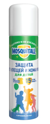 МОСКИТОЛ НЕЖНАЯ ЗАЩИТА Д/ДЕТ АЭРОЗОЛЬ ОТ КЛЕЩЕЙ/КОМАРОВ 150МЛ