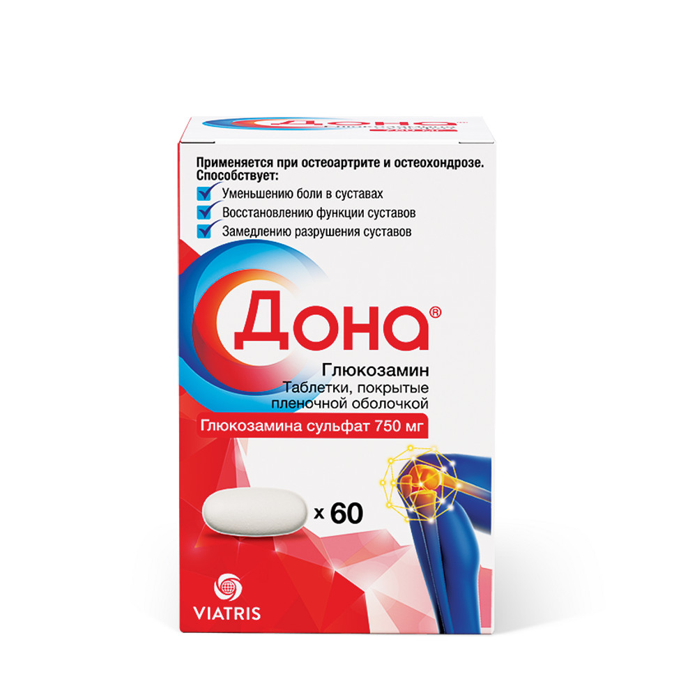 ДОНА ТАБ П/О 750МГ №60