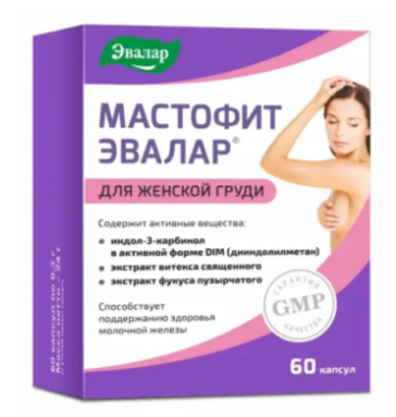 МАСТОФИТ ЭВАЛАР КАПС №60 БАД
