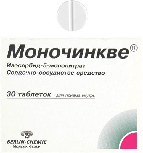 МОНОЧИНКВЕ ТАБ 40МГ №30