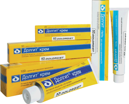 ДОЛГИТ КРЕМ Д/НАРУЖ 5% 100Г