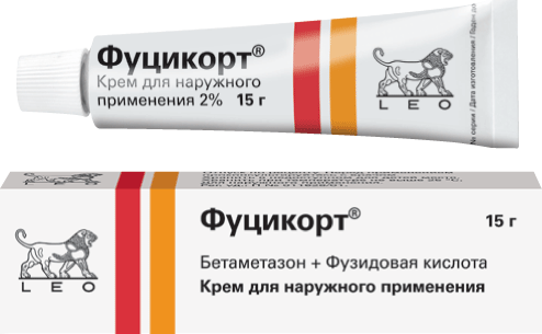ФУЦИКОРТ КРЕМ Д/НАРУЖ 20МГ/1МГ ТУБА 15Г