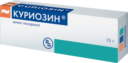 КУРИОЗИН ГЕЛЬ НАРУЖ 1,03МГ/Г 15Г