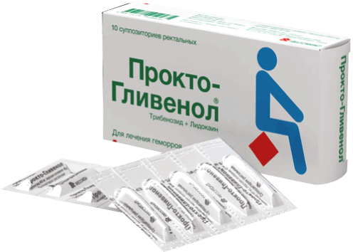 ПРОКТО-ГЛИВЕНОЛ СУПП 400МГ №10