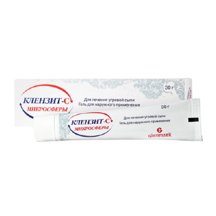КЛЕНЗИТ-С МИКРОСФЕРЫ ГЕЛЬ НАРУЖ 30Г