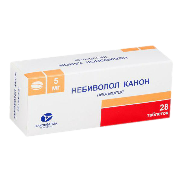 НЕБИВОЛОЛ КАНОН ТАБ 5МГ №28