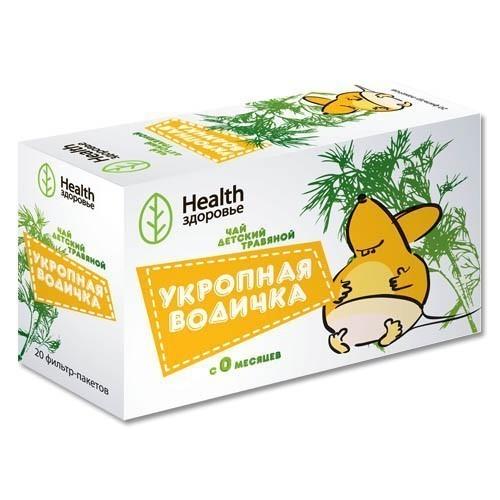 ФИТОЧАЙ УКРОПНАЯ ВОДИЧКА ДЕТСКИЙ ТРАВЯНОЙ Ф/П 1,5Г №20