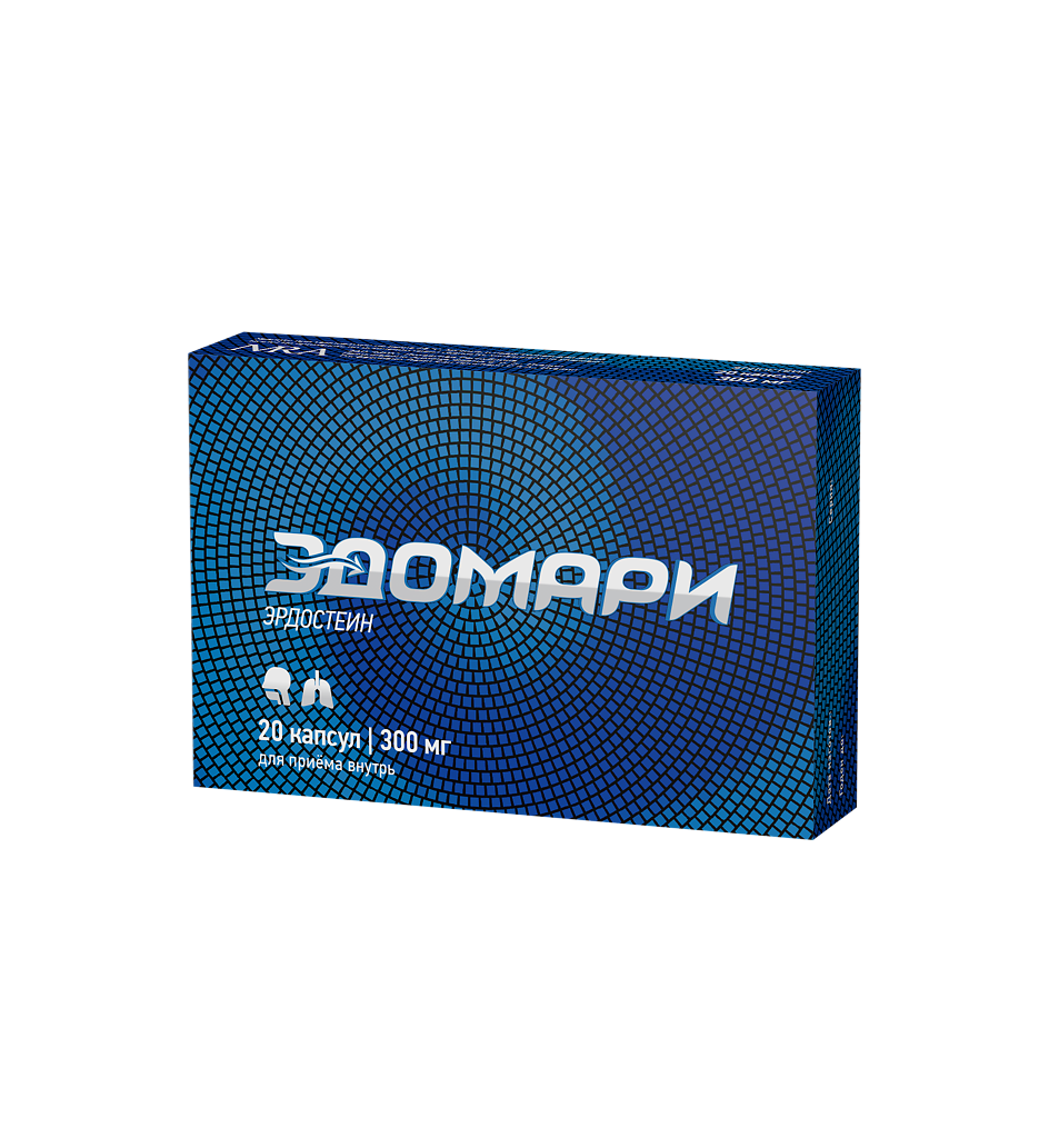 ЭДОМАРИ КАПС 300МГ №20