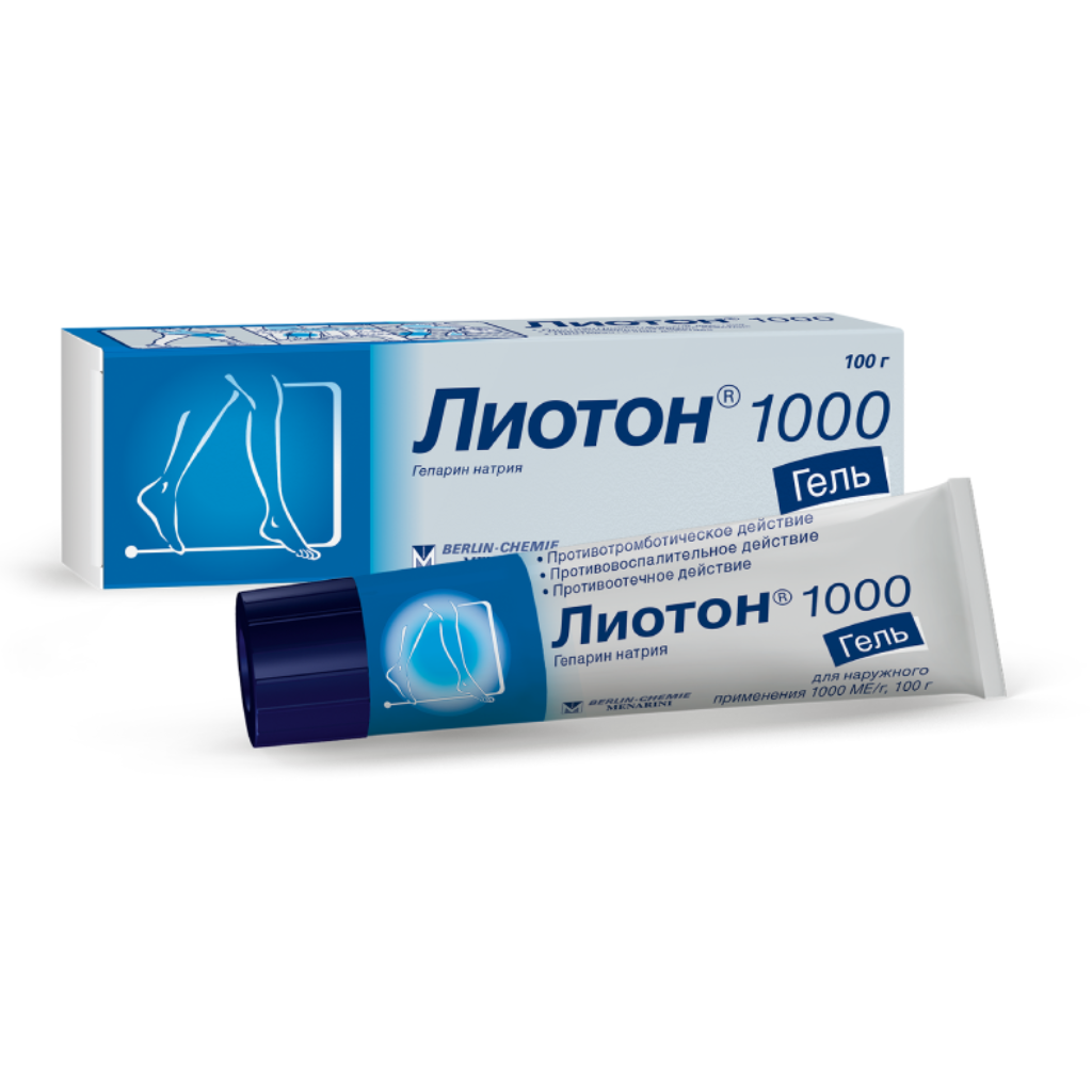ЛИОТОН 1000 ГЕЛЬ НАРУЖ ТУБА 100Г