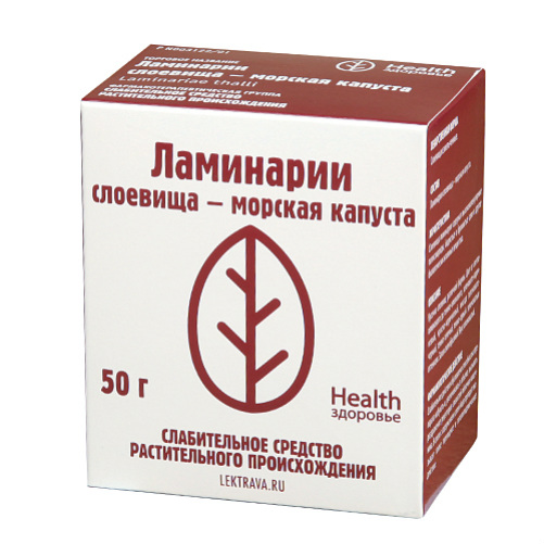 ЛАМИНАРИИ СЛОЕВИЩЕ МОРСКАЯ КАПУСТА 50Г