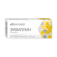 ЭУФИЛЛИН ТАБ 150МГ №30