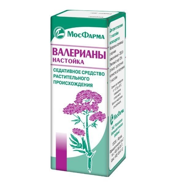 ВАЛЕРИАНЫ НАСТОЙКА 25МЛ ФЛ/КАП