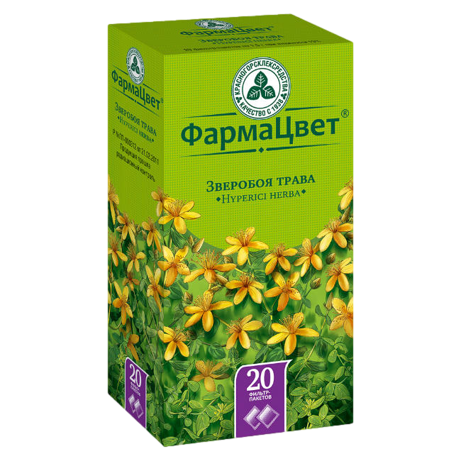 ЗВЕРОБОЯ ТРАВА Ф/П 1,5Г №20