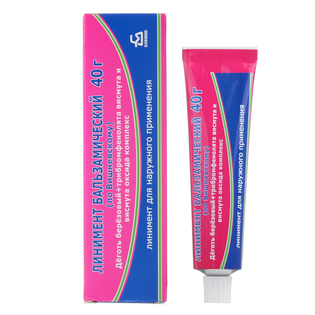 ВИШНЕВСКОГО ЛИНИМЕНТ БАЛЬЗАМИЧЕСКИЙ 40Г ТУБА