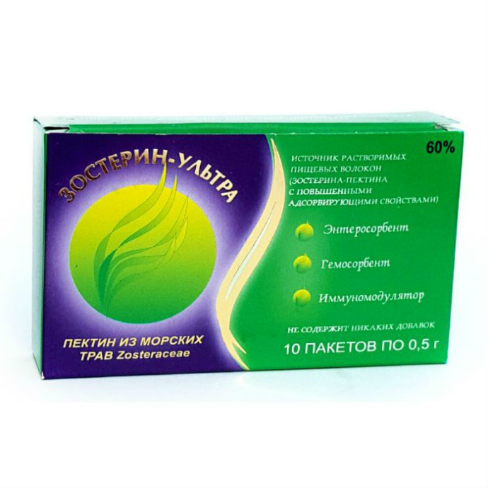 ЗОСТЕРИН-УЛЬТРА ПОР 60% 500МГ №10