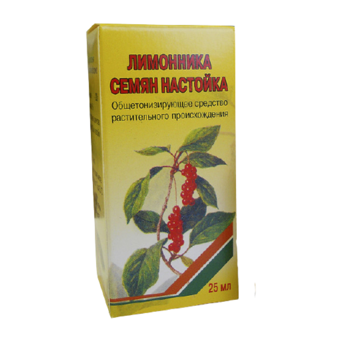 ЛИМОННИКА СЕМЯН НАСТОЙКА ФЛ 25МЛ