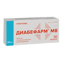 ДИАБЕФАРМ МВ ТАБ ПРОЛОНГ 60МГ №30