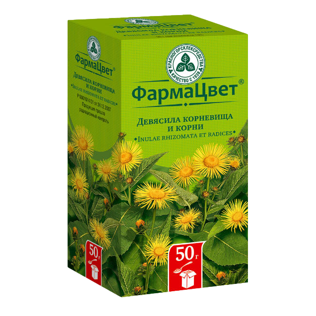 ДЕВЯСИЛА КОРНЕВИЩА И КОРНИ ПАЧКА 50Г