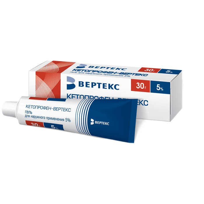 КЕТОПРОФЕН ГЕЛЬ Д/НАРУЖ 5% 30Г