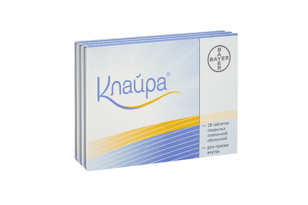 КЛАЙРА ТАБ П/О 2МГ+2МГ И 3МГ+2МГ И 1МГ И 3МГ №84