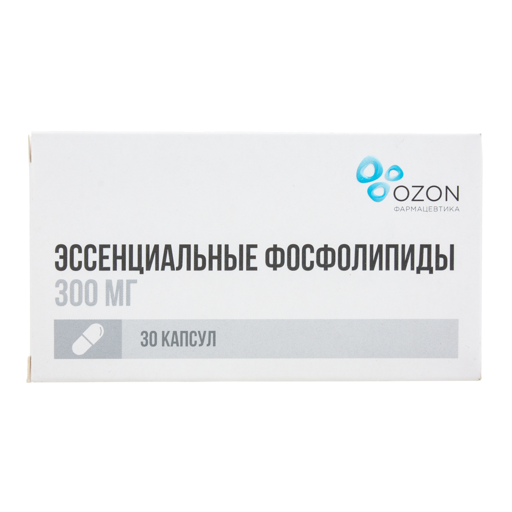 ЭССЕНЦИАЛЬНЫЕ ФОСФОЛИПИДЫ КАПС 300МГ №30