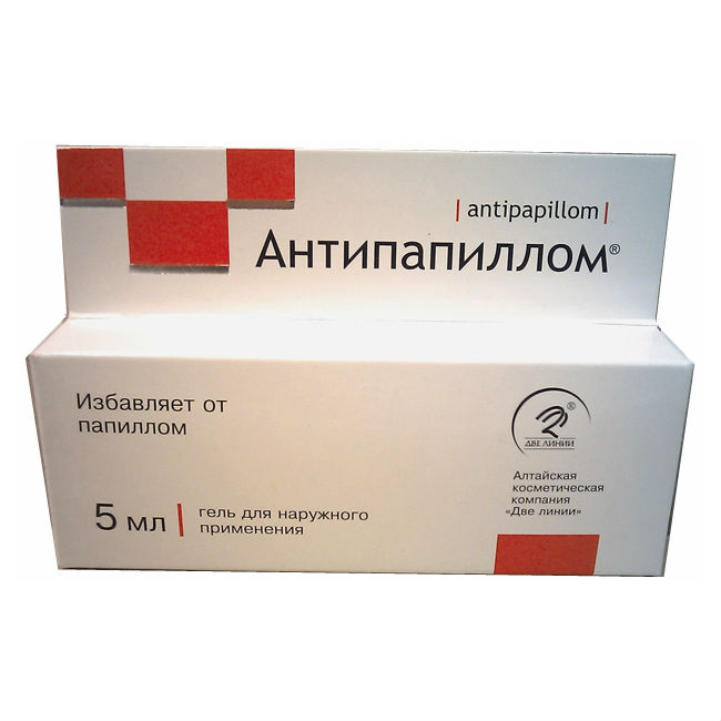 АНТИПАПИЛЛОМ ГЕЛЬ ТУБА 5МЛ