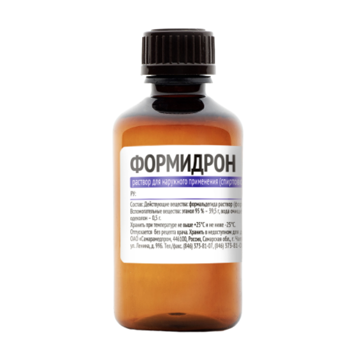 ФОРМИДРОН Р-Р Д/НАРУЖ СПИРТОВОЙ 50МЛ