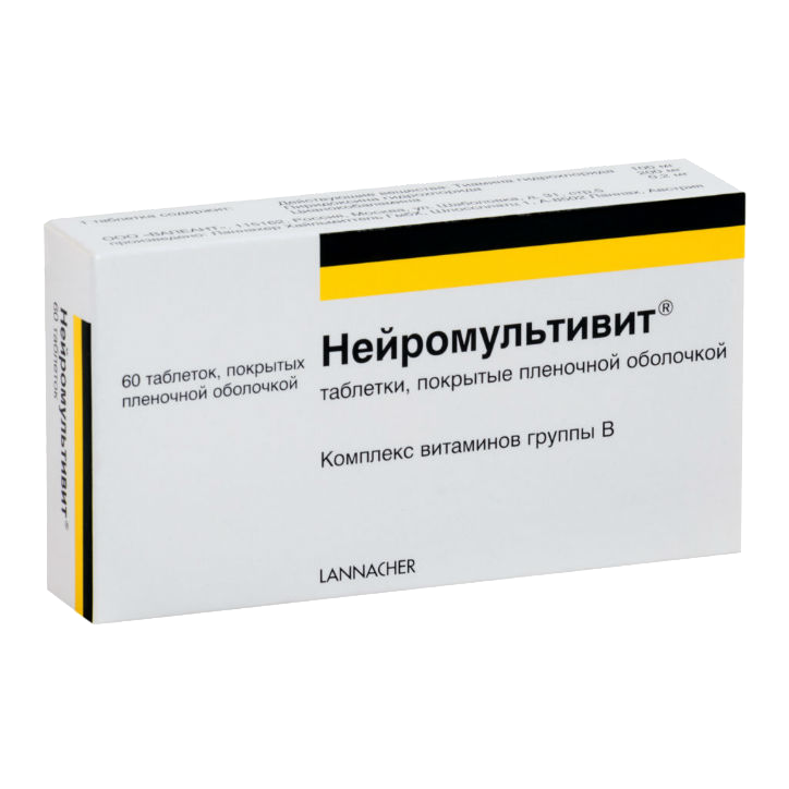 НЕЙРОМУЛЬТИВИТ ТАБ П/О №60