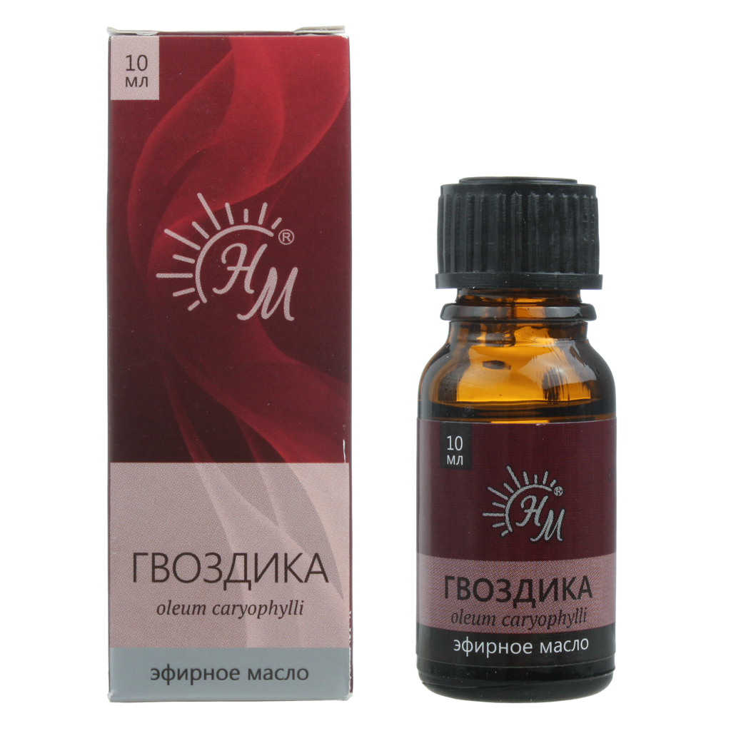 МАСЛО ЭФИРНОЕ ГВОЗДИКА 10МЛ