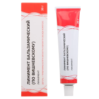 ЛИНИМЕНТ БАЛЬЗАМИЧЕСКИЙ ПО ВИШНЕВСКОМУ 30Г ТУБА