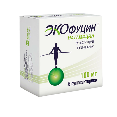 ЭКОФУЦИН СУПП ВАГ 100МГ №6