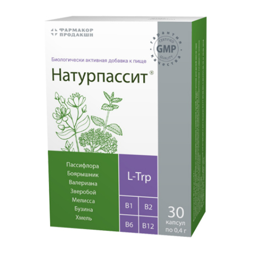 НАТУРПАССИТ КАПС №30 БАД