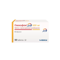 ГЛЮКОФАЖ ЛОНГ ТАБ 500МГ №60