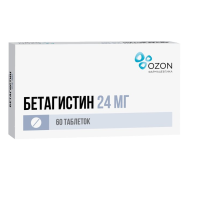 БЕТАГИСТИН ТАБ 24МГ №60
