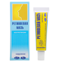 РЕТИНОЕВАЯ МАЗЬ Д/НАРУЖ 0,1% 15Г