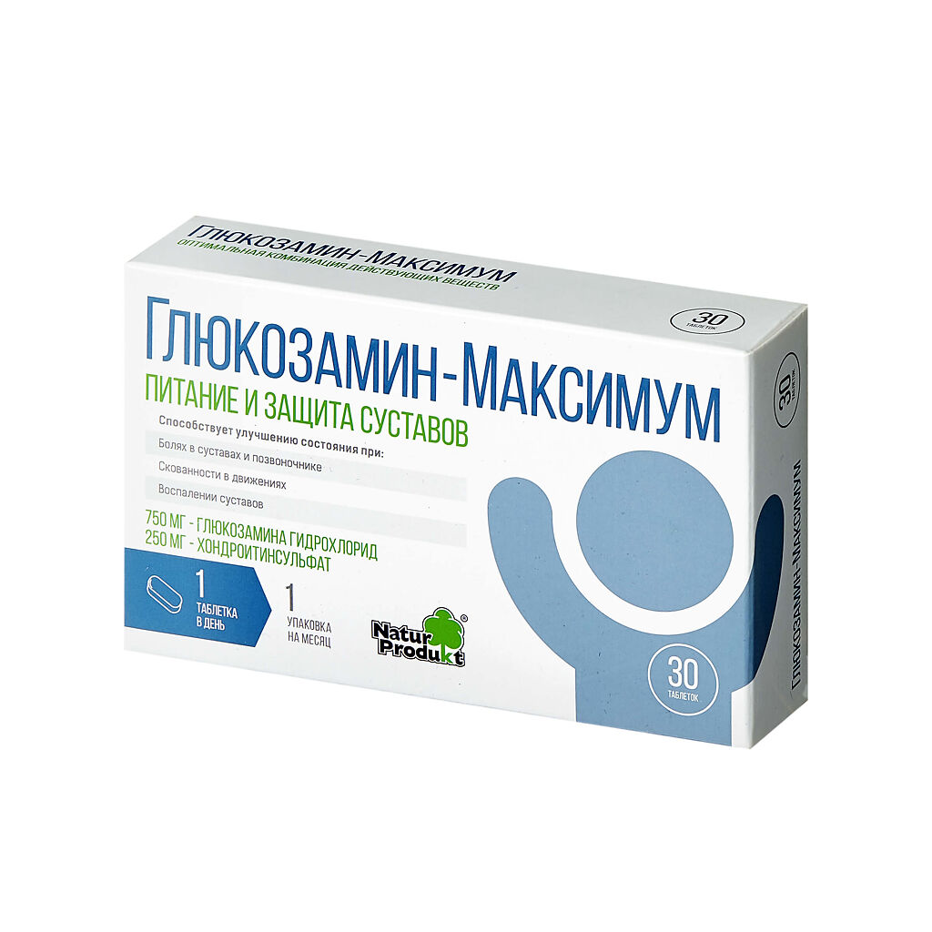 ГЛЮКОЗАМИН МАКСИМУМ ТАБ №30