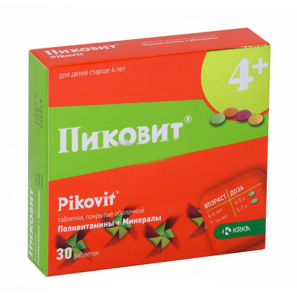 ПИКОВИТ ТАБ П/О №30