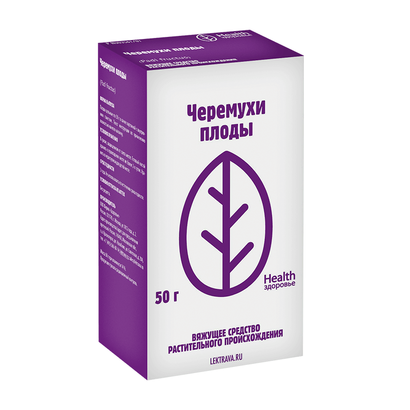 ЧЕРЕМУХИ ПЛОДЫ 50Г