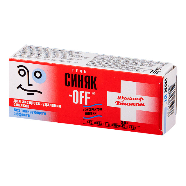 СИНЯК-ОФФ ГЕЛЬ ТУБА 30Г