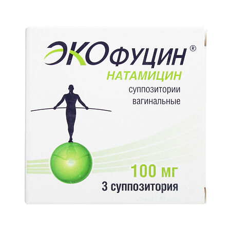 ЭКОФУЦИН СУПП ВАГИН 100МГ №3 ИНД УП
