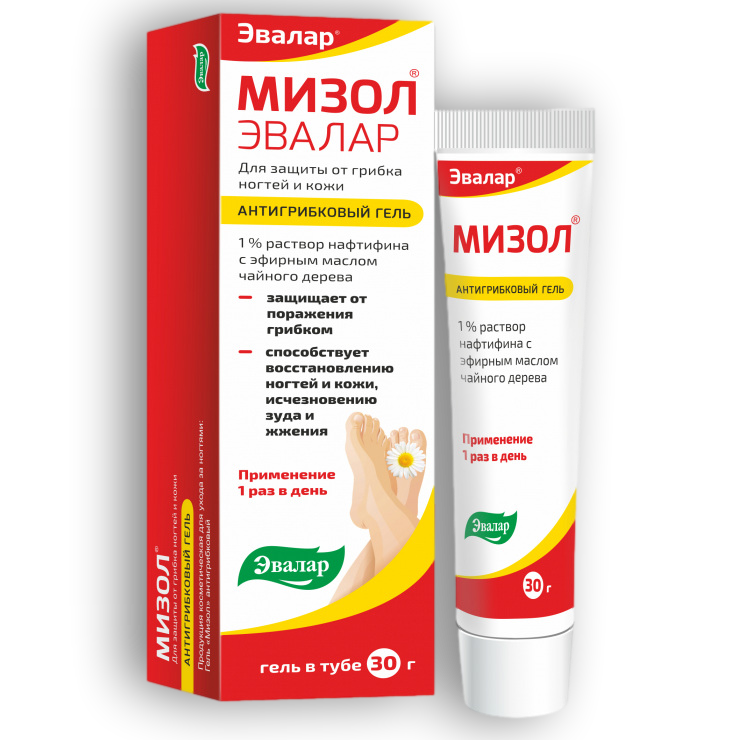 МИЗОЛ ГЕЛЬ АНТИГРИБКОВЫЙ ТУБА 30Г